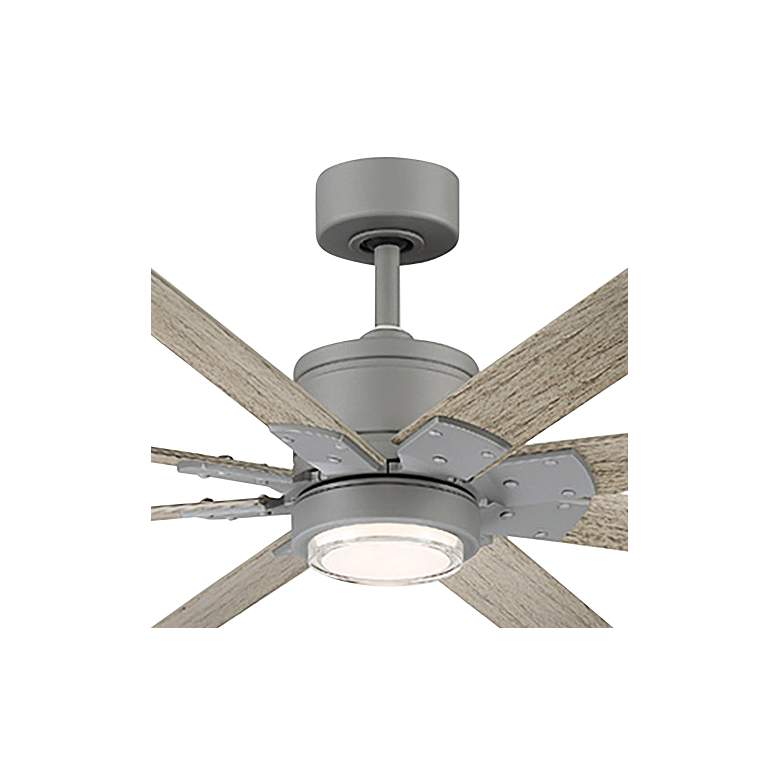 Image 3 52" Modern Forms Renegade Graphite 2700K LED Smart Ceiling Fan more views