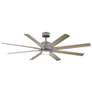 2_52" Modern Forms Renegade Graphite LED Smart Ceiling Fan