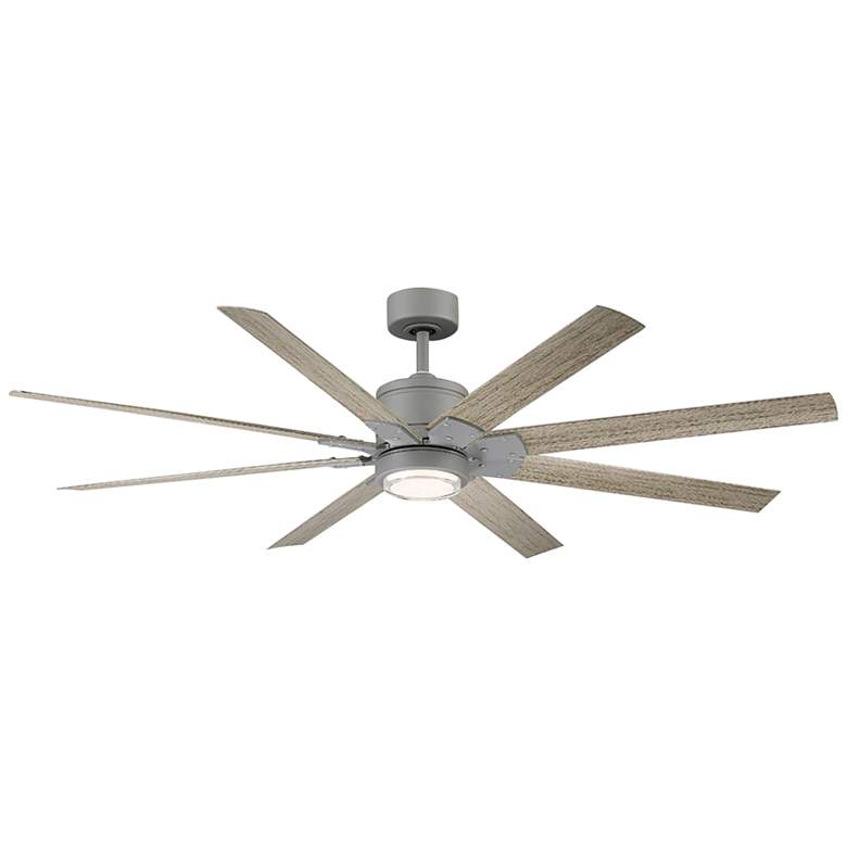 Image 2 52" Modern Forms Renegade Graphite LED Wet Rated Smart Ceiling Fan