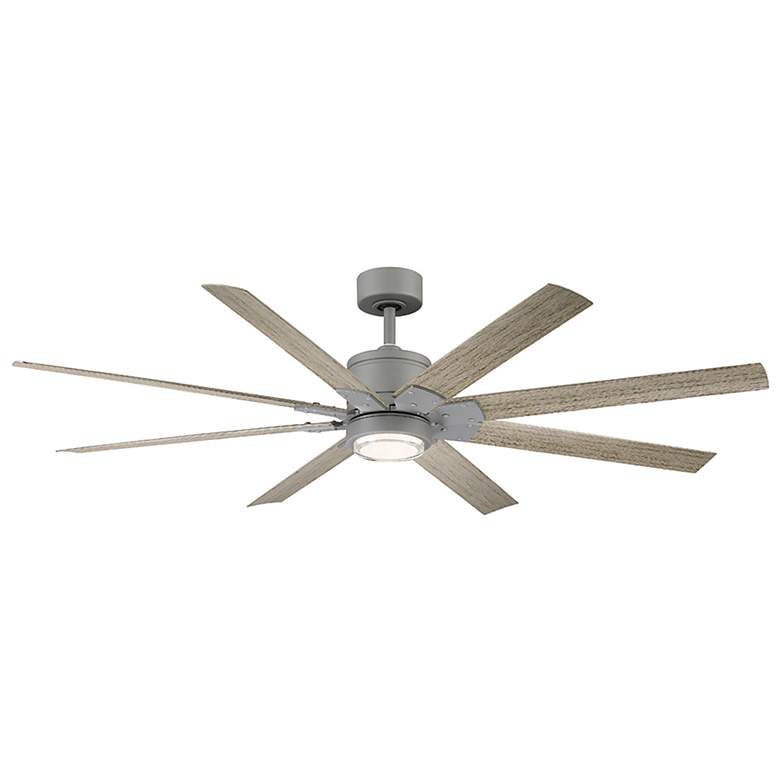 Image 2 52 inch Modern Forms Renegade Graphite LED Wet Rated Smart Ceiling Fan