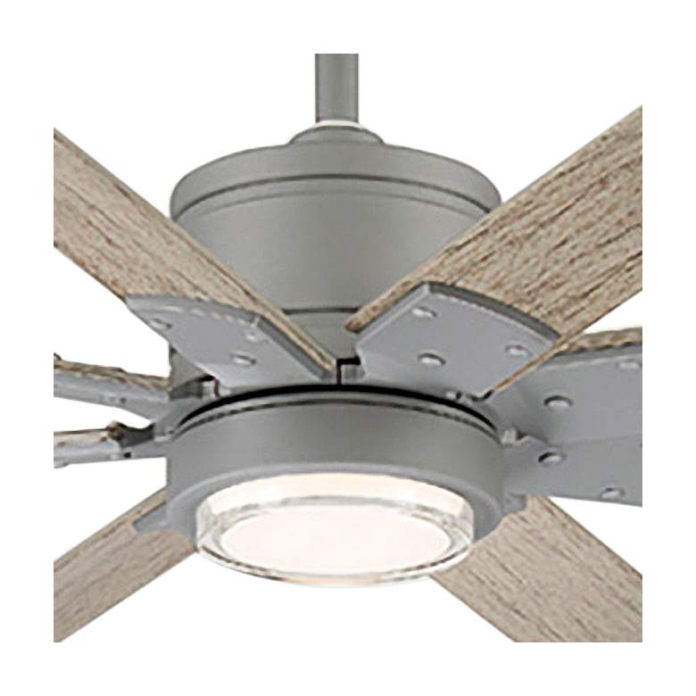 Image 3 52" Modern Forms Renegade Graphite LED Wet Rated Smart Ceiling Fan more views