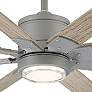 52" Modern Forms Renegade Graphite LED Wet Rated Smart Ceiling Fan