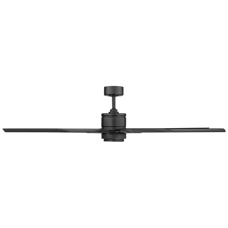 Image 5 52 inch Modern Forms Renegade Matte Black 3500K LED Smart Ceiling Fan more views