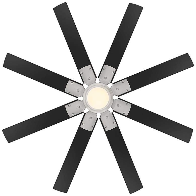 Image 6 52" Modern Forms Renegade Nickel LED Wet Rated Smart Ceiling Fan more views