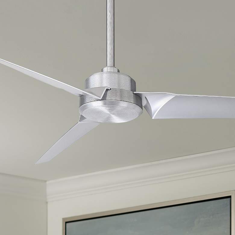 Image 1 52" Modern Forms Roboto Aluminum Wet Rated Smart Ceiling Fan