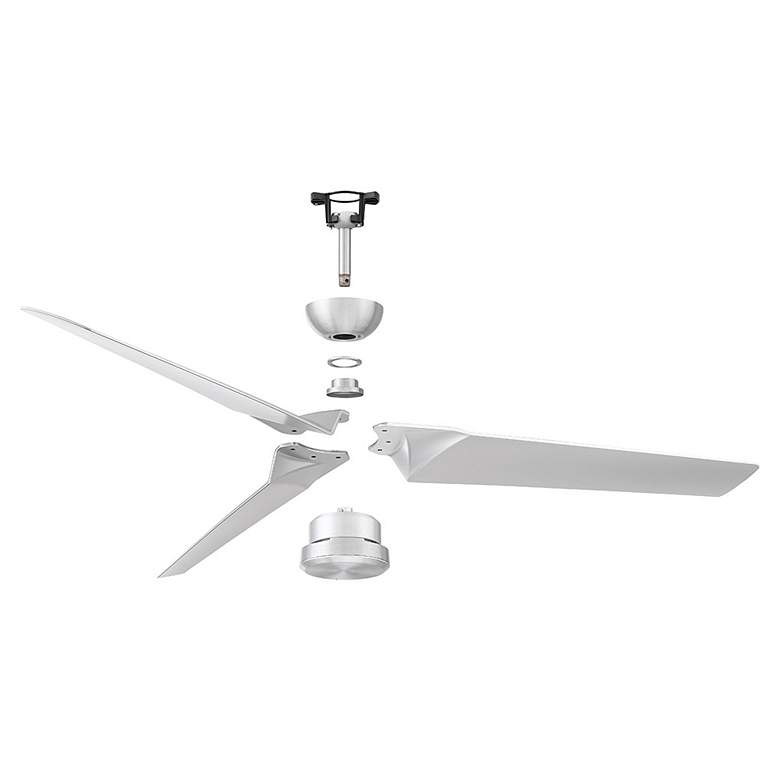 Image 5 52" Modern Forms Roboto Aluminum Wet Rated Smart Ceiling Fan more views