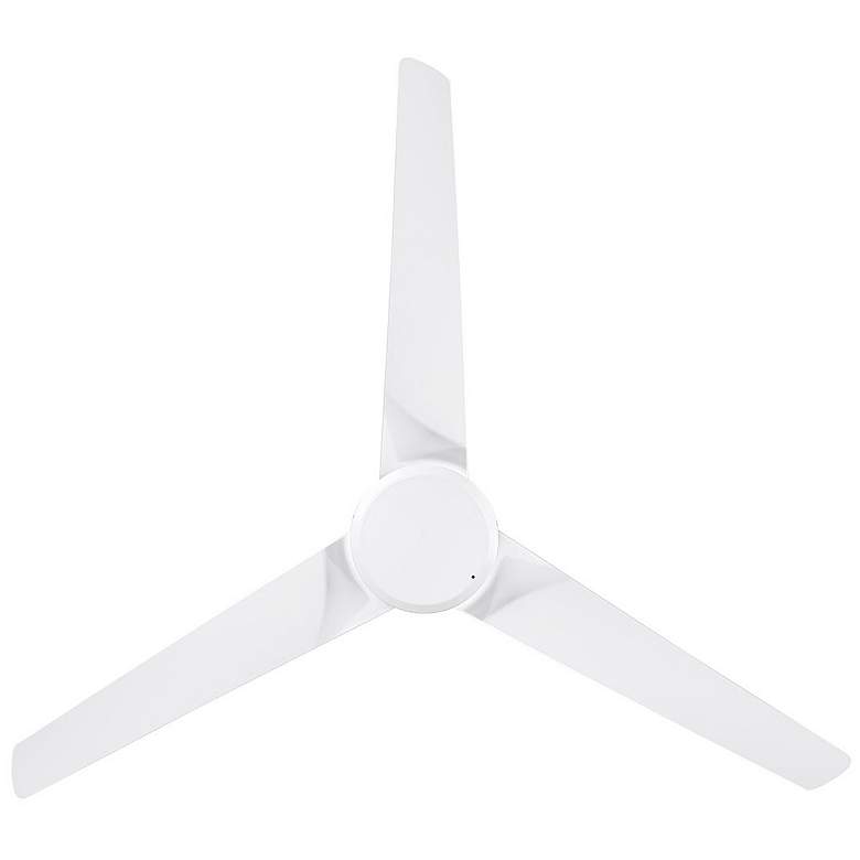 Image 5 52" Modern Forms Roboto Matte White Wet Rated Smart Ceiling Fan more views