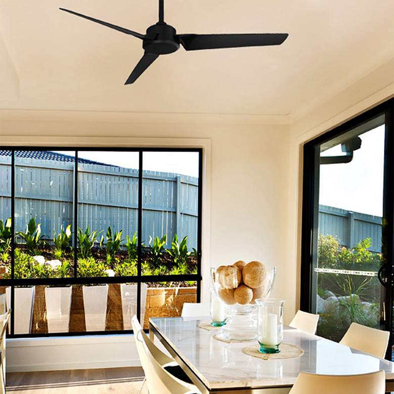 Image 7 52" Modern Forms Roboto Matte White Wet Rated Smart Ceiling Fan more views