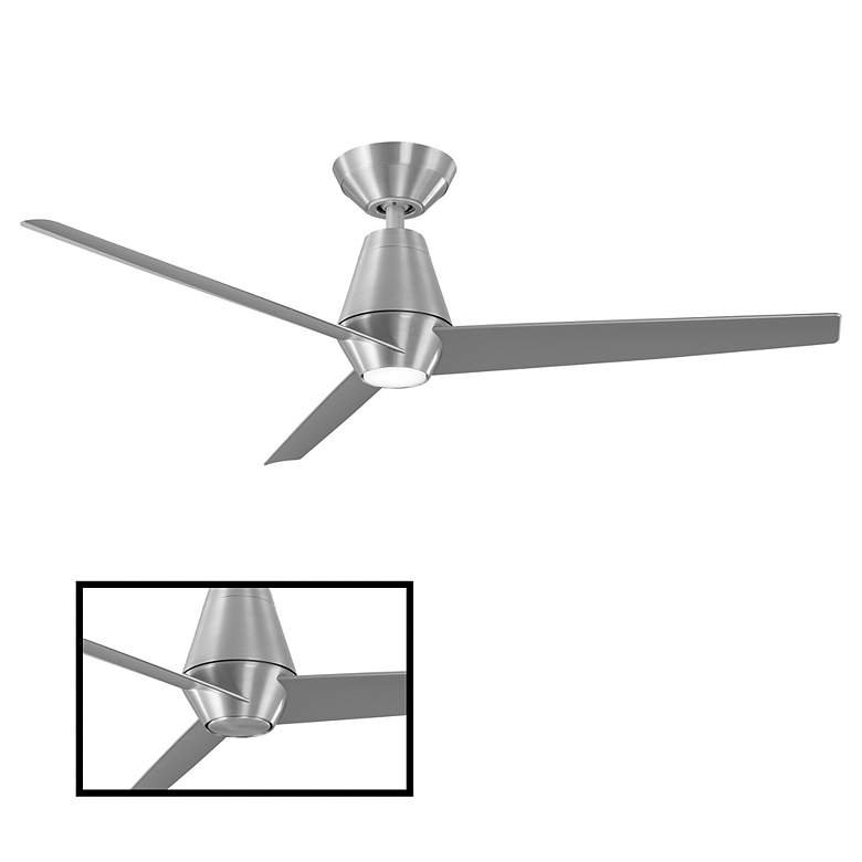 Image 2 52" Modern Forms Slim Aluminum 3000K LED Smart Outdoor Ceiling Fan more views