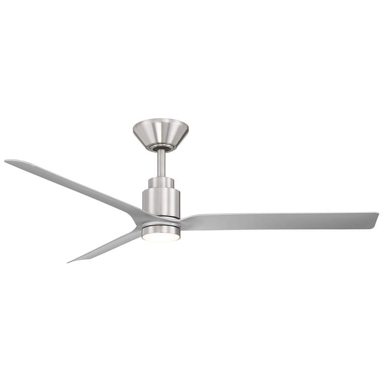 Image 1 52" Modern Forms Smooth 3-Blade Smart Ceiling Fan