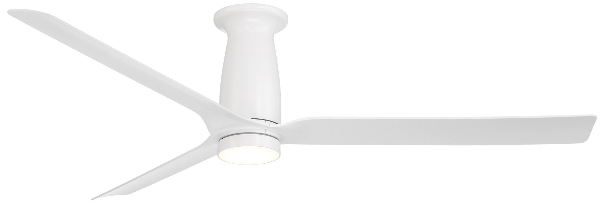 52" Modern Forms Smooth Matte White LED Smart Ceiling Fan