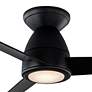 52" Modern Forms Tip Top Matte Black LED 2700K Smart Ceiling Fan
