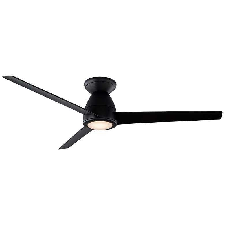 Image 1 52 inch Modern Forms Tip Top Matte Black LED 3500K Smart Ceiling Fan