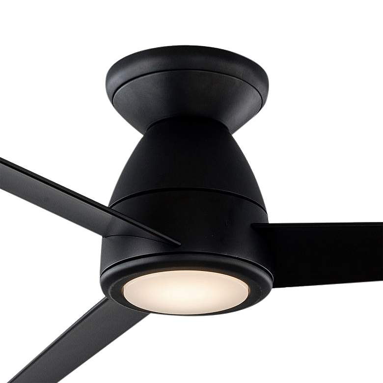 Image 2 52 inch Modern Forms Tip Top Matte Black LED 3500K Smart Ceiling Fan more views