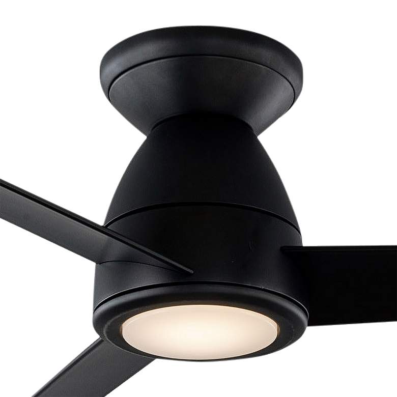 Image 2 52" Modern Forms Tip Top Matte Black LED Smart Ceiling Fan more views