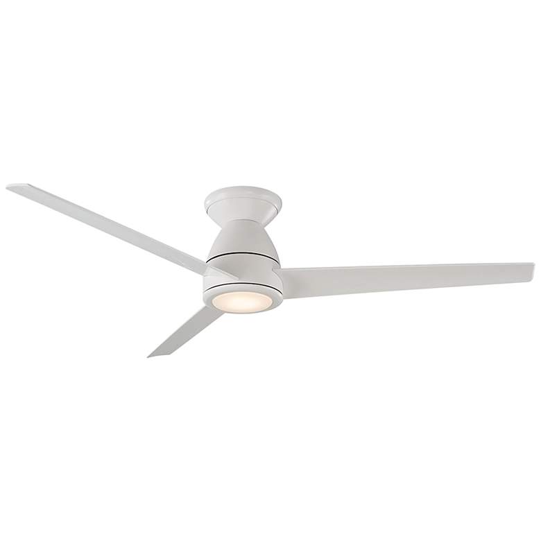 Image 1 52 inch Modern Forms Tip Top Matte White LED 2700K Smart Ceiling Fan