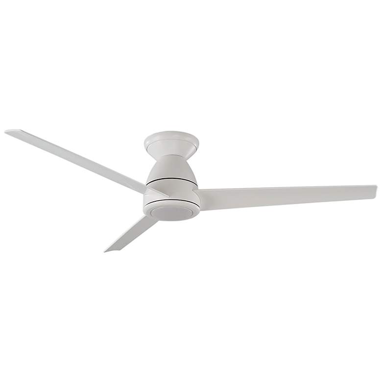 Image 2 52 inch Modern Forms Tip Top Matte White LED 2700K Smart Ceiling Fan more views