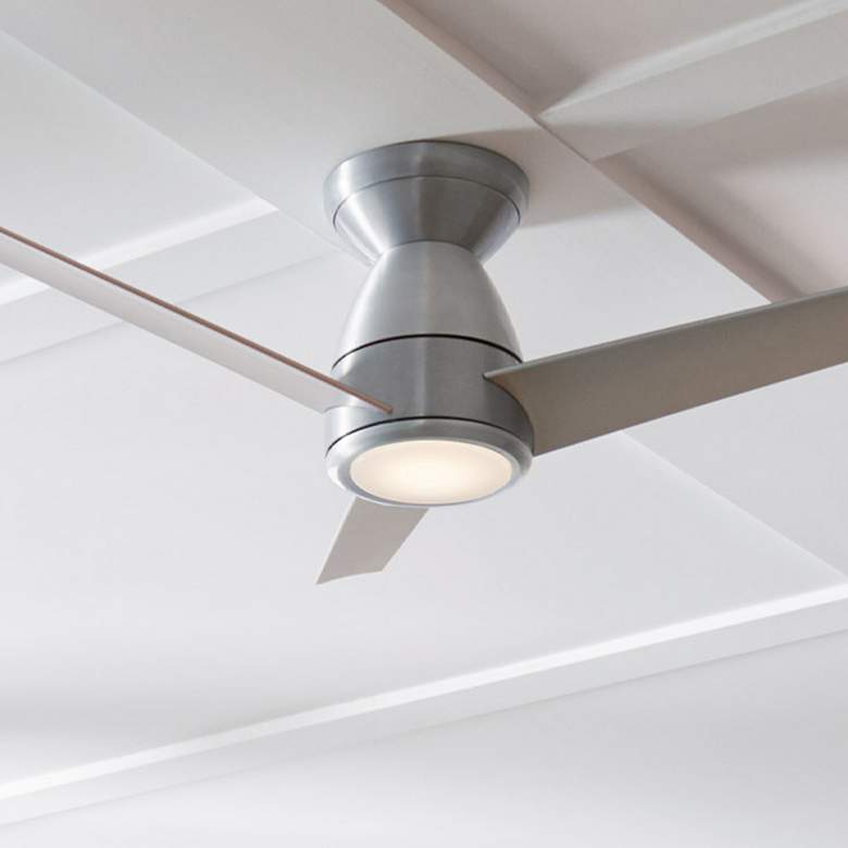 Image 2 52" Modern Forms Tip Top Matte White LED Smart Ceiling Fan