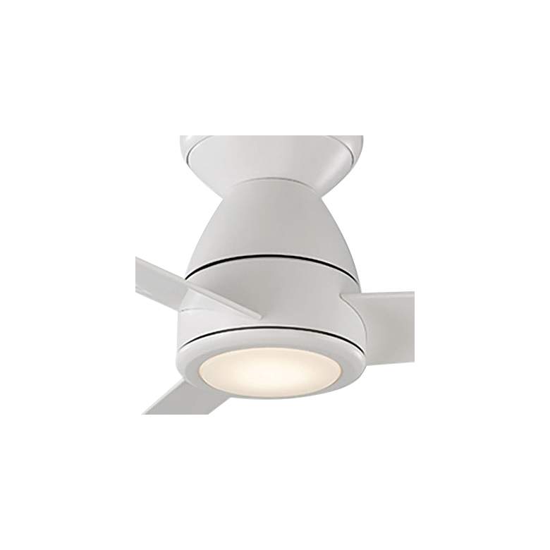 Image 4 52" Modern Forms Tip Top Matte White LED Smart Ceiling Fan more views