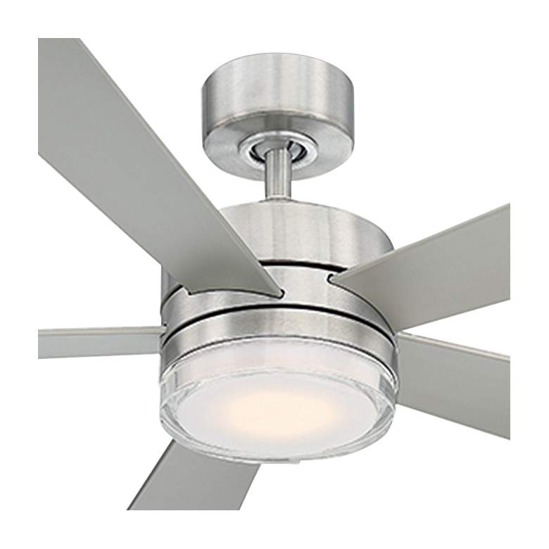 Image 2 52 inch Modern Forms Wynd 2700K LED Stainless Steel Marine Grade Smart Fan more views
