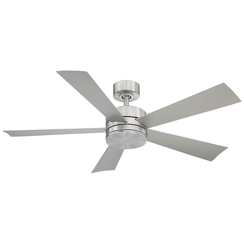 Image 4 52 inch Modern Forms Wynd 2700K LED Stainless Steel Marine Grade Smart Fan more views