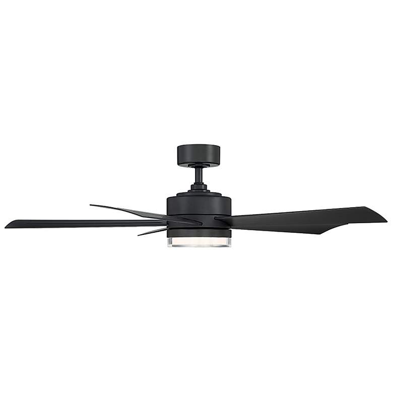 Image 6 52 inch Modern Forms Wynd 2700K LED Wet Rated Bronze Smart Ceiling Fan more views