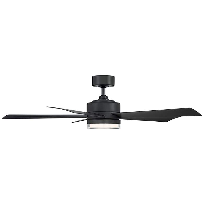 Image 6 52" Modern Forms Wynd Bronze Wet Location 3500K LED Smart Ceiling Fan more views