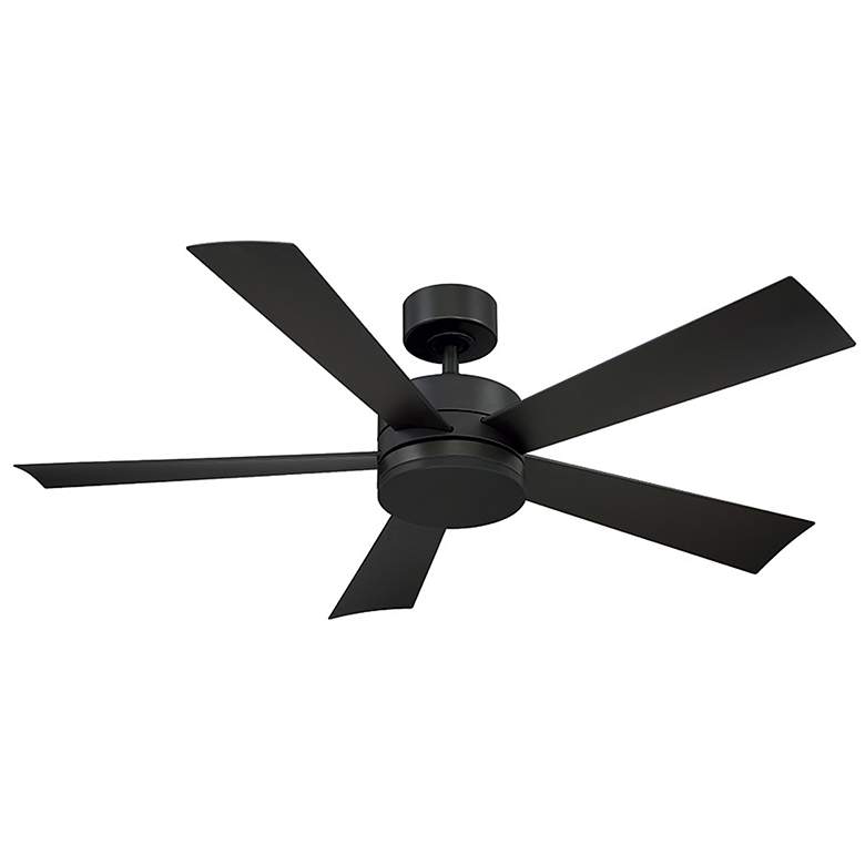 Image 4 52" Modern Forms Wynd Bronze Wet Location LED Smart Ceiling Fan more views