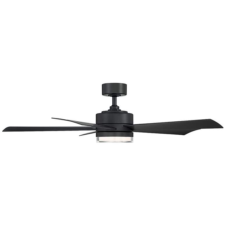 Image 5 52" Modern Forms Wynd Bronze Wet Location LED Smart Ceiling Fan more views