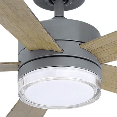 52" Modern Forms Wynd Graphite LED Wet Location Smart Ceiling Fan ...