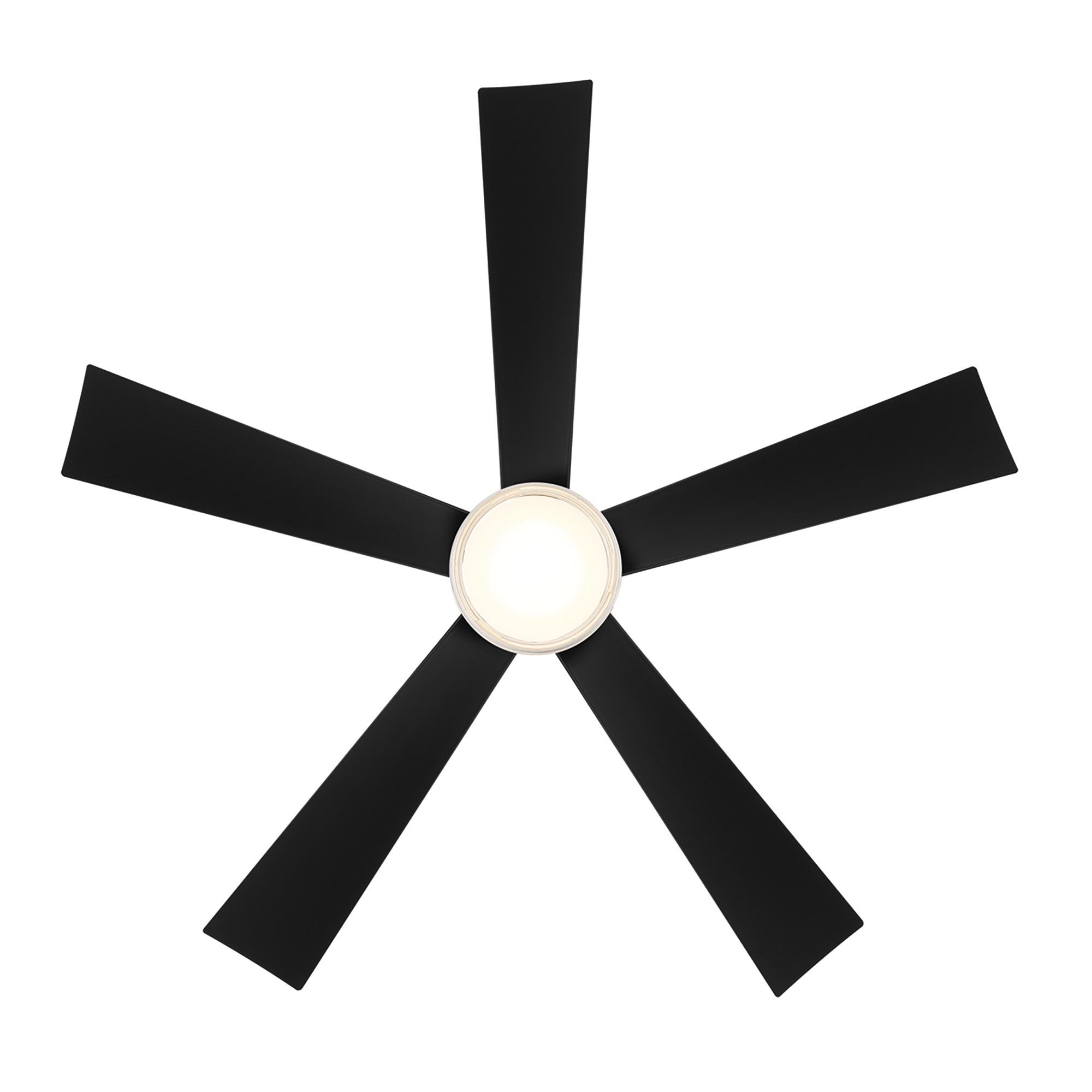 Image 6 52" Modern Forms Wynd Matte Black LED Smart Indoor/Outdoor Ceiling Fan more views