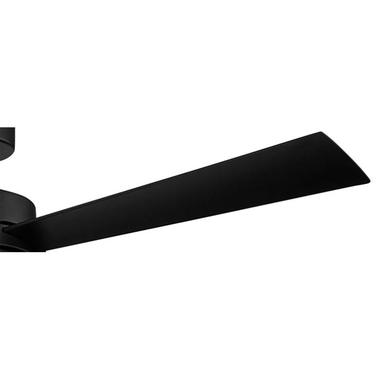 Image 4 52" Modern Forms Wynd Matte Black Wet Location LED Smart Ceiling Fan more views