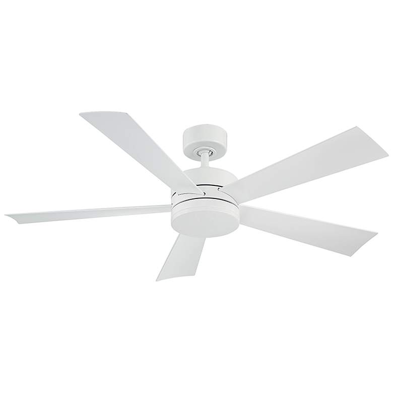52&quot; Modern Forms Wynd Matte White 2700K LED Smart Ceiling Fan more views