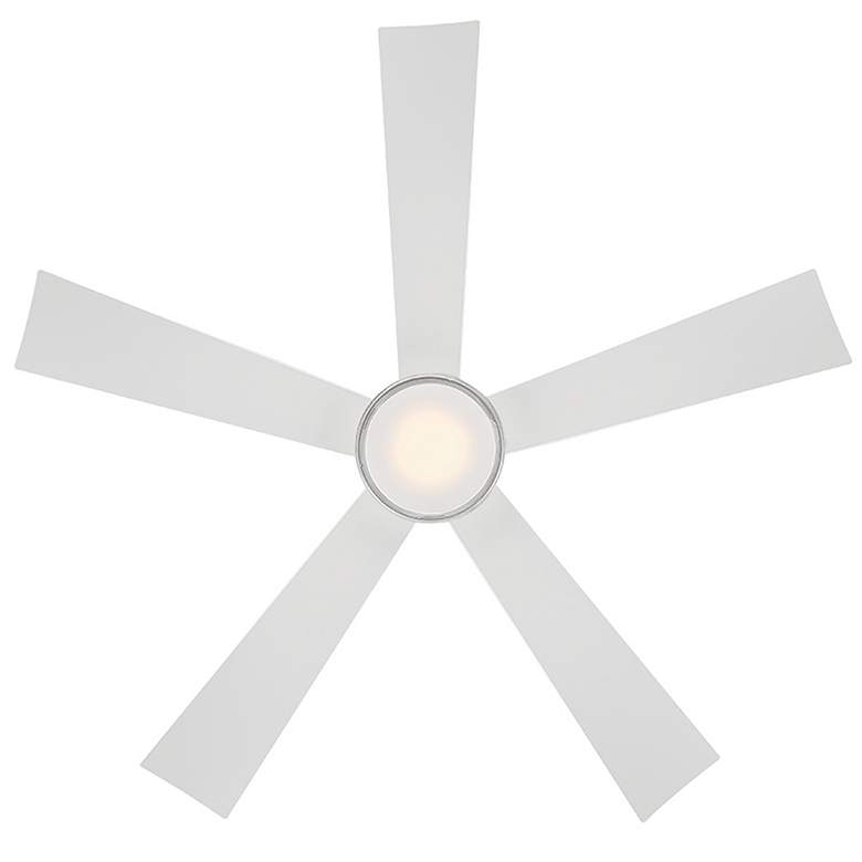 Image 6 52" Modern Forms Wynd Matte White LED Wet Rated Smart Ceiling Fan more views
