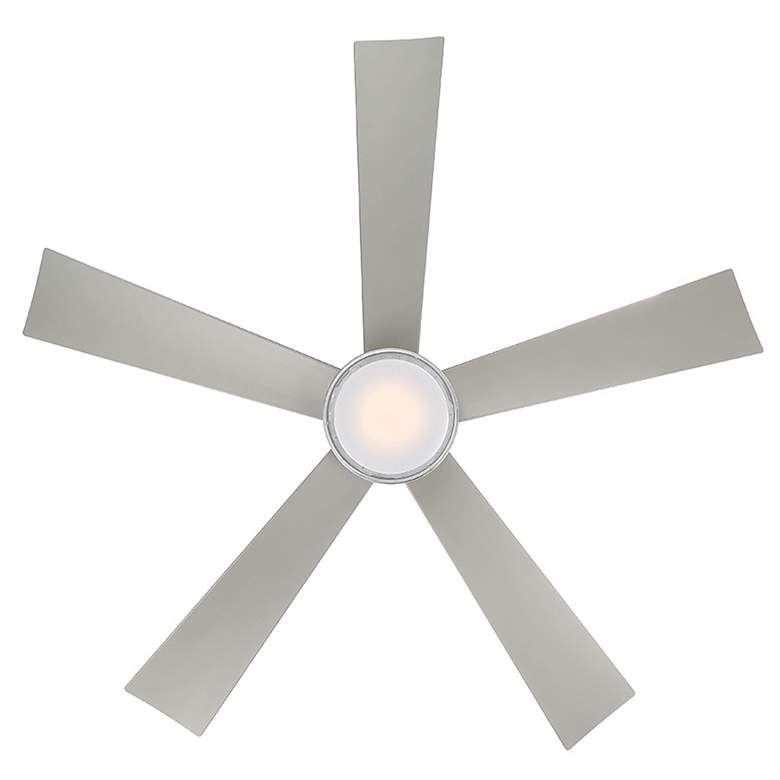 Image 6 52" Modern Forms Wynd Stainless Steel LED Wet Rated Smart Ceiling Fan more views