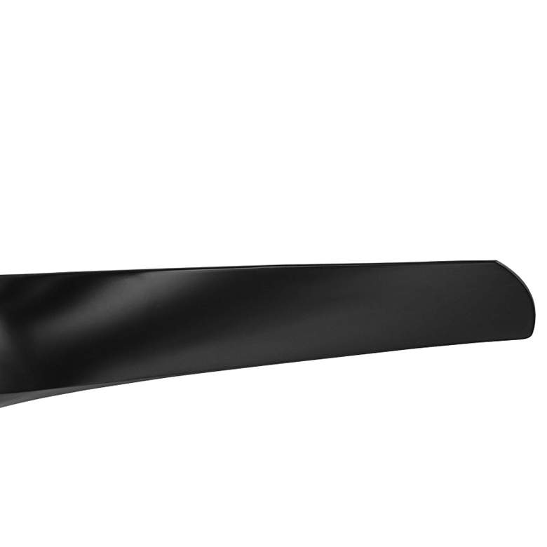 Image 4 52" Modern Forms Zephyr Matte Black LED Smart Ceiling Fan more views