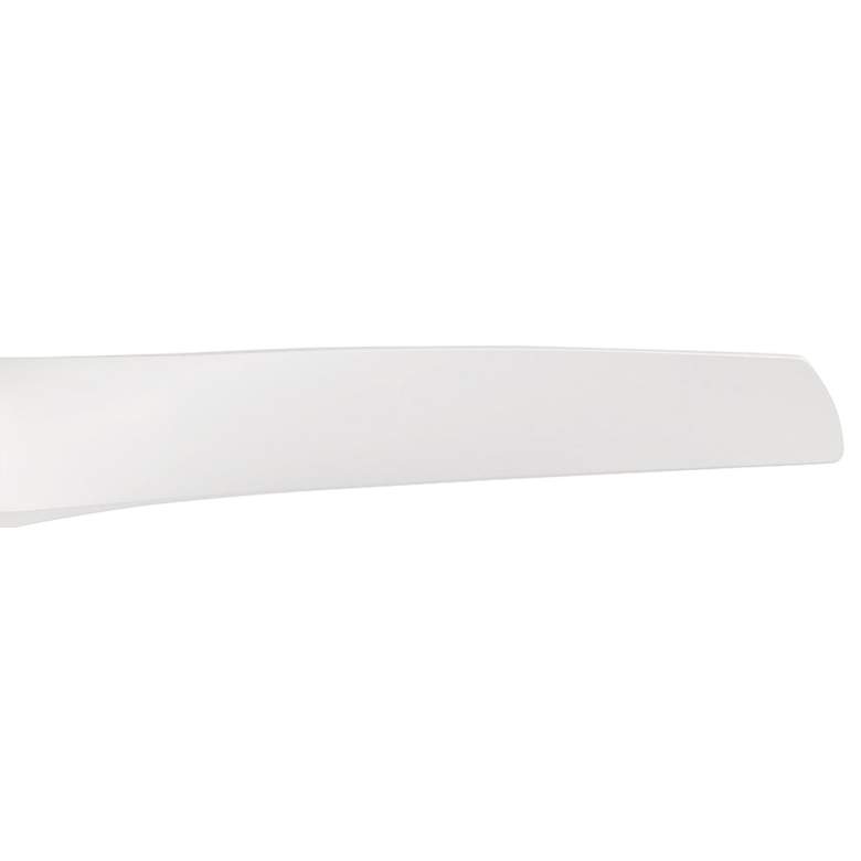 Image 4 52" Modern Forms Zephyr Matte White LED Smart Ceiling Fan more views