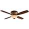 52" Mojo II Tea Glass - Distressed Koa Ceiling Fan