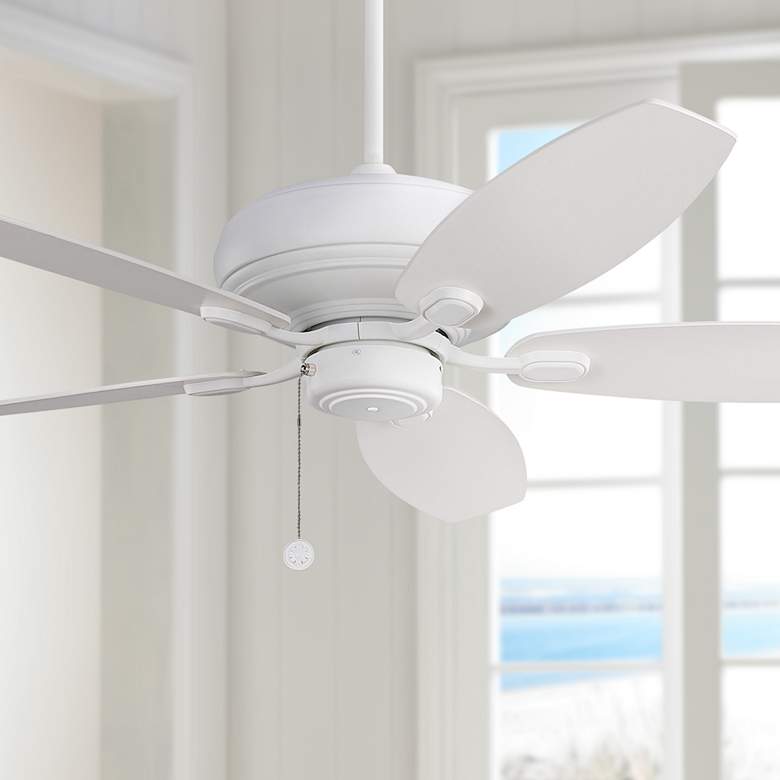 Image 1 52" Monte Carlo Centro Max Matte White Ceiling Fan
