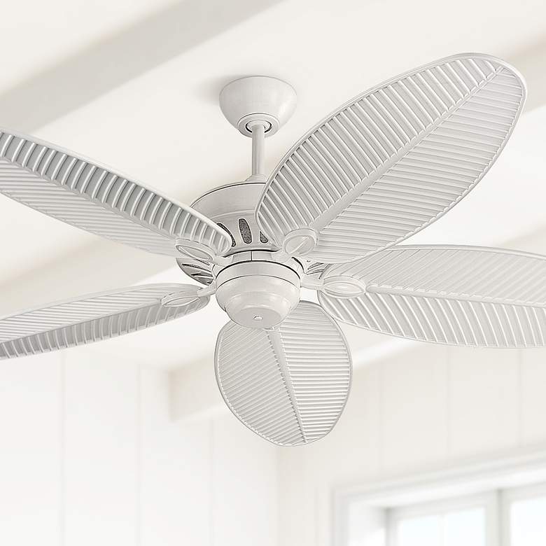 Image 1 52" Monte Carlo Cruise Wet Location White Pull Chain Ceiling Fan