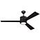 52" Monte Carlo Vision Oil Rubbed Bronze LED Ceiling Fan with Remote
