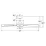 6_52" Mykonos Oil-Rubbed Bronze 2700K LED Smart Ceiling Fan more views