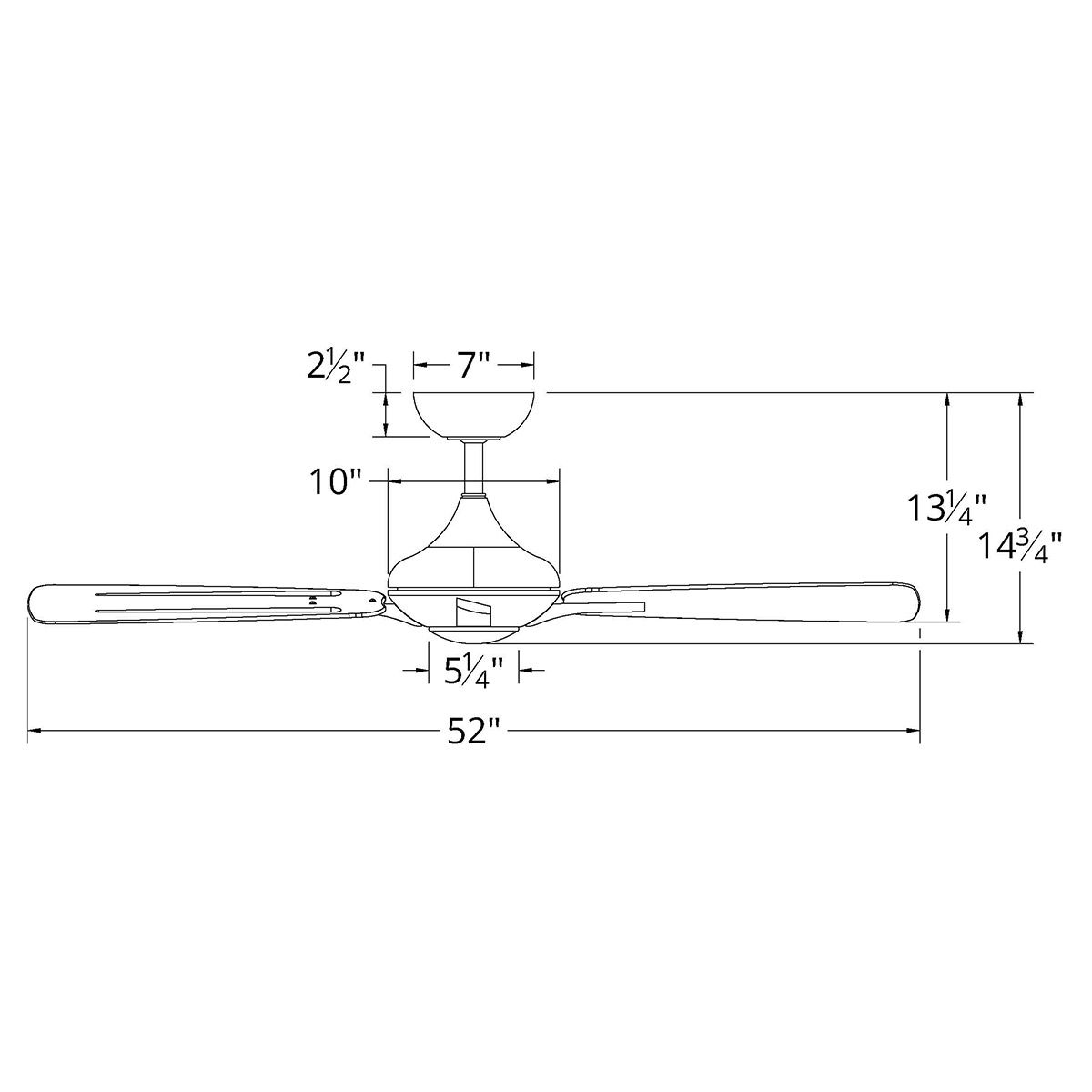 Image 6 52" Mykonos Oil-Rubbed Bronze and Barn Wood LED Ceiling Fan - Made to  more views