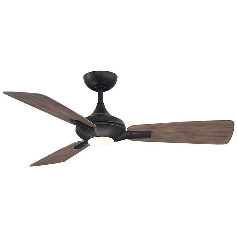 Image 2 52" Mykonos Oil-Rubbed Bronze and Barn Wood LED Ceiling Fan