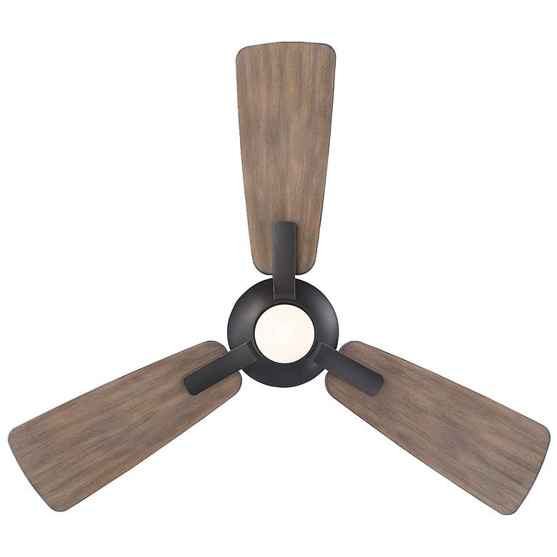 Image 6 52" Mykonos Oil-Rubbed Bronze and Barn Wood LED Ceiling Fan more views