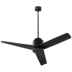 52" Oxygen Adora Black Outdoor Ceiling Fan with Wall Control