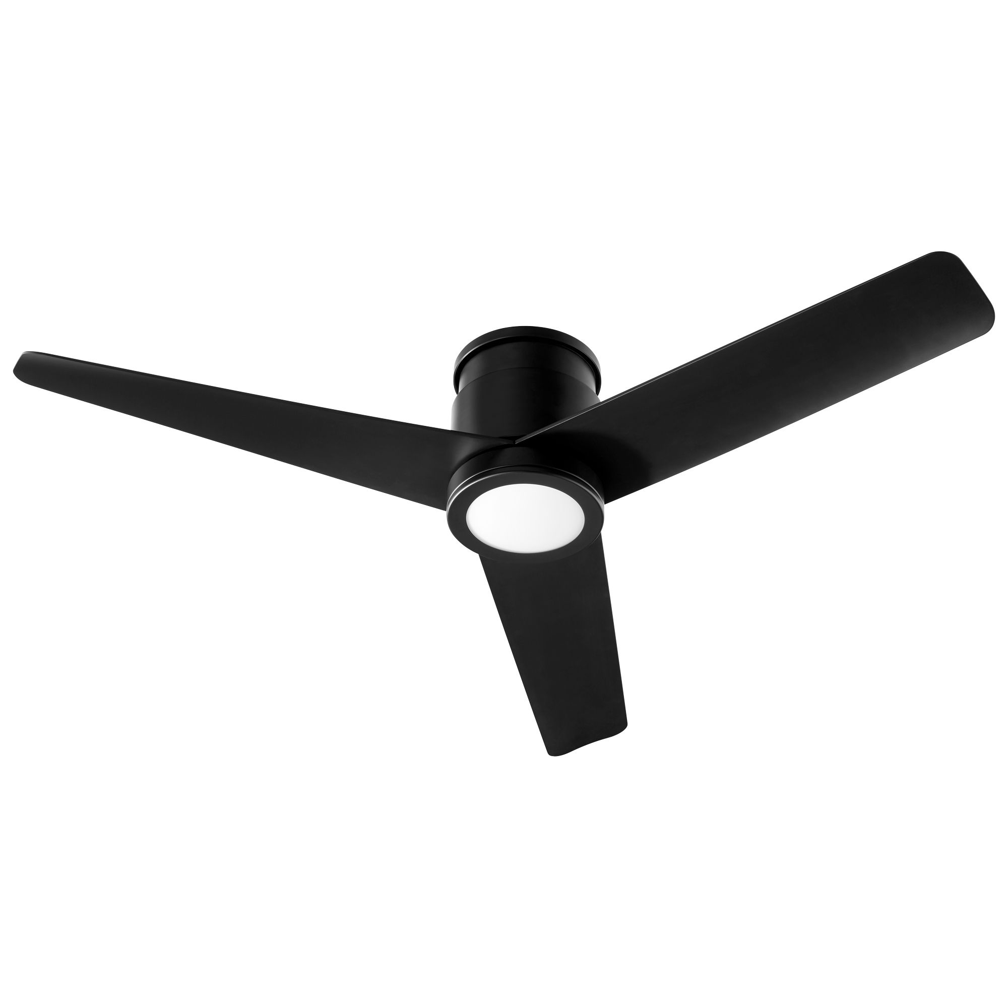 Image 2 52" Oxygen Adora Black Outdoor Hugger Ceiling Fan with Wall Control more views