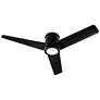 3_52" Oxygen Adora Black Outdoor Hugger Ceiling Fan with Wall Control more views