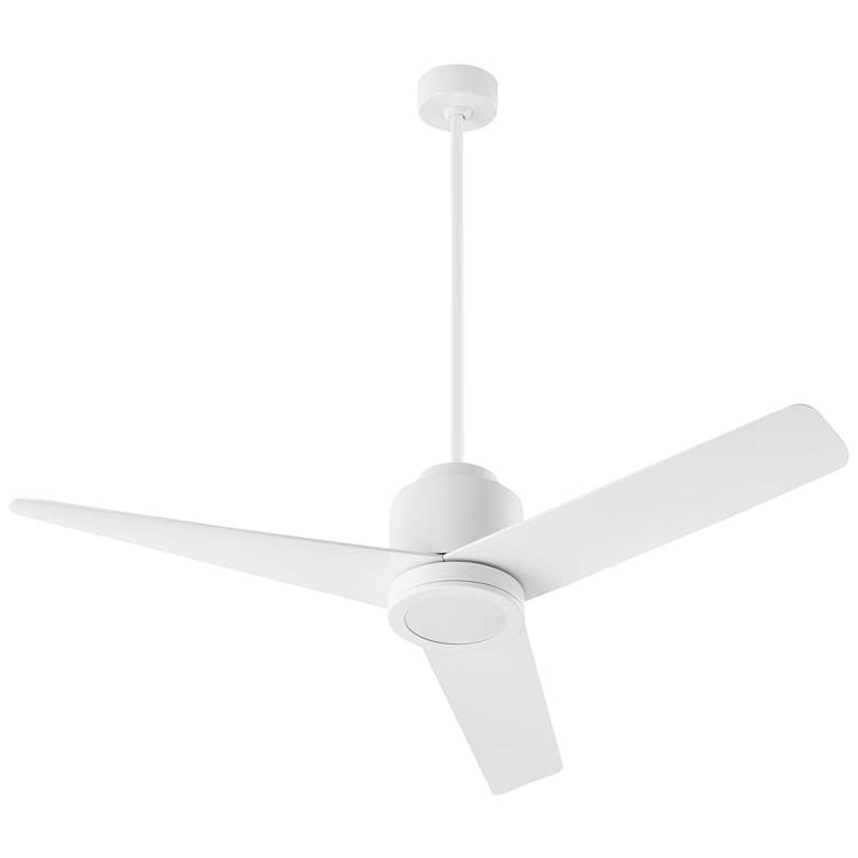 Image 1 52" Oxygen Adora White Outdoor Ceiling Fan with Wall Control