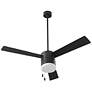 Thumbnail3 of 52" Oxygen Allegro Black Indoor Pull-Chain Ceiling Fan more views